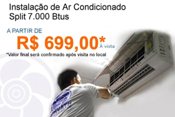 Instalação de Ar Condicionado no ABC